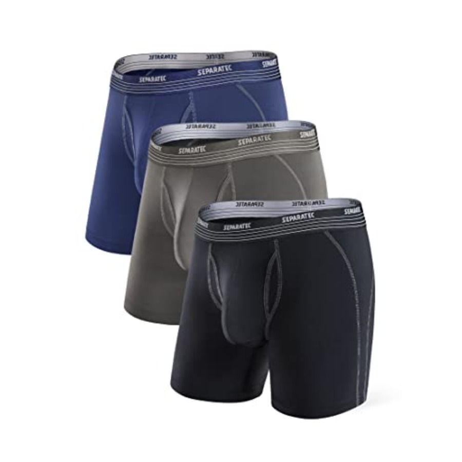 Performance Boxer Sport - Separatec Mens Underwear with Pouch for