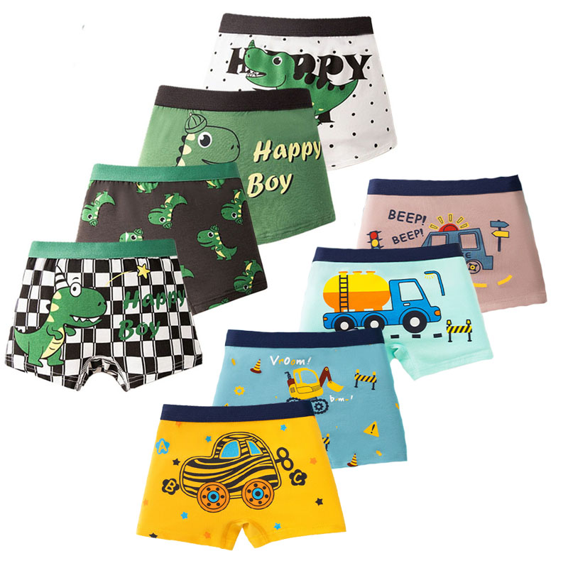 Boxer Brief Pack Cotton - 4-Pack Boy Boxer Brief High Quality