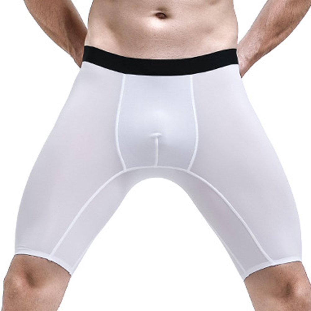 Men Long Leg  Boxer Shorts Bre - Long Leg Trunk Men avis et prix
