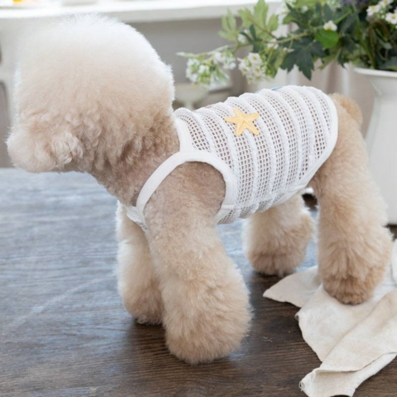 Pet Spring Mesh Sunscreen Coat - Suspender Tank Top avis et prix