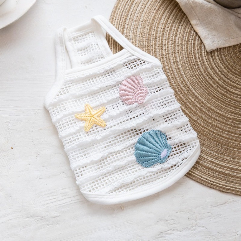 Pet Spring Mesh Sunscreen Coat - Suspender Tank Top avis et prix