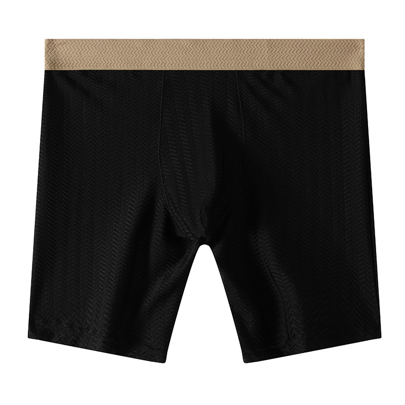 Mens Boxer Shorts Homme Nylon  - Long Leg Trunk Men avis et prix