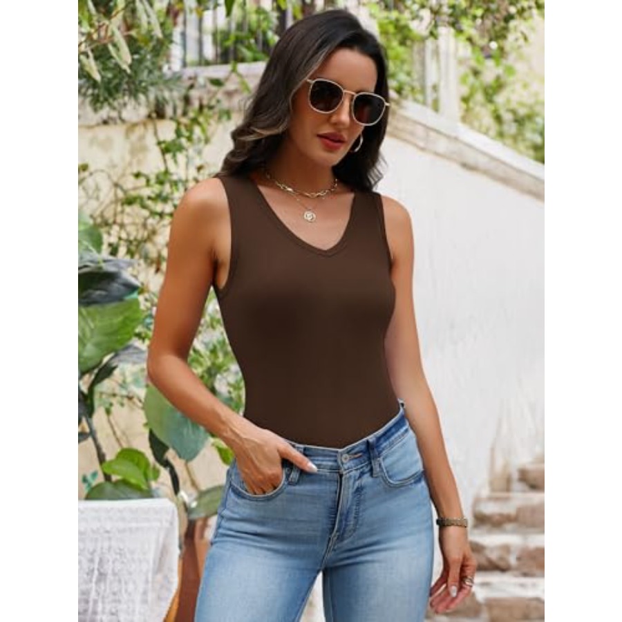 Chulianyouhuo Womens Sleeveles - Tank Top Ribbed avis et prix