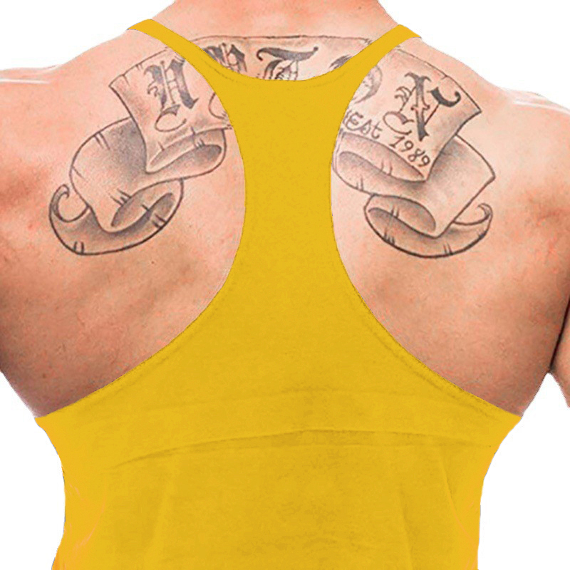 Gym Fitness Bodybuilding Suspe - Suspender Tank Top avis et prix