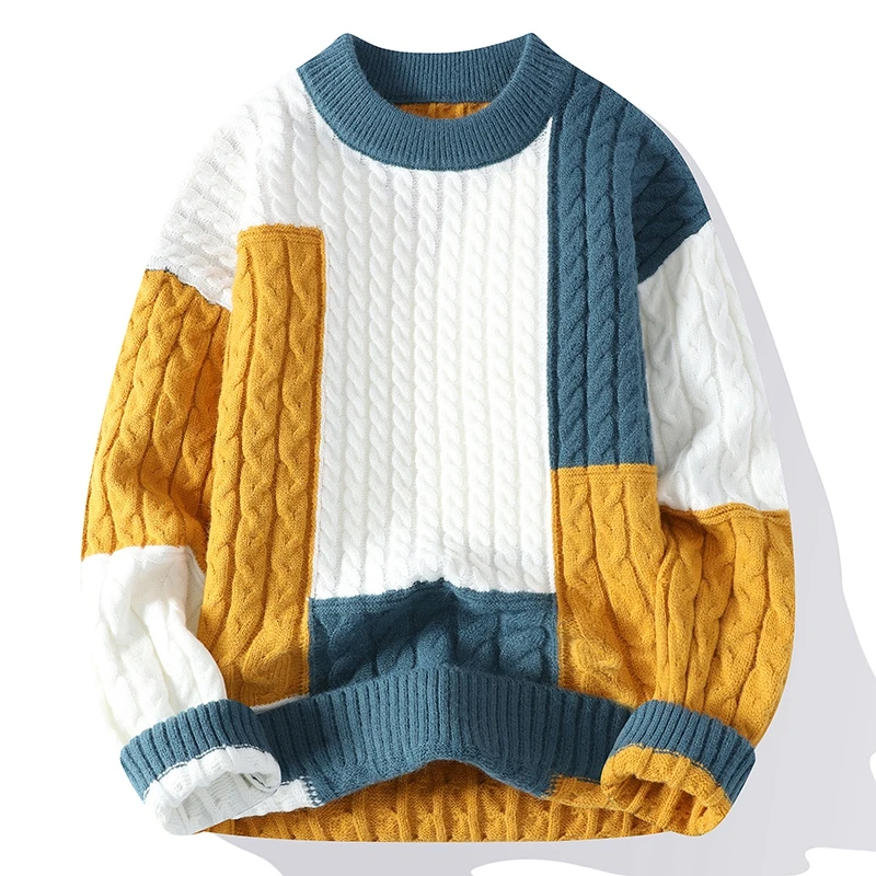 Color Block Sweater for Man Ch - Thermal Long John avis et prix