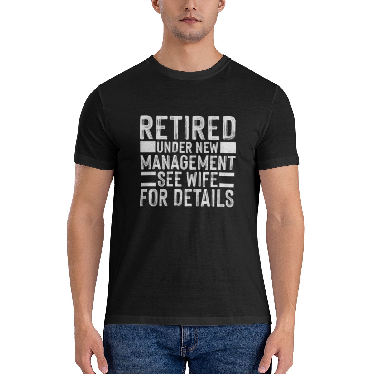 Men's Retired Under New Manage - Undershirt Crew Neck avis et prix