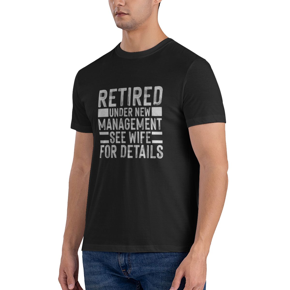 Men's Retired Under New Manage - Undershirt Crew Neck avis et prix