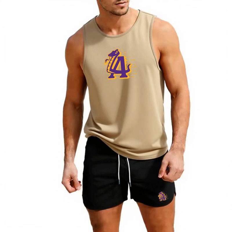 Fitness loose men tank top  sl - Sleeveless Undershirt avis et prix