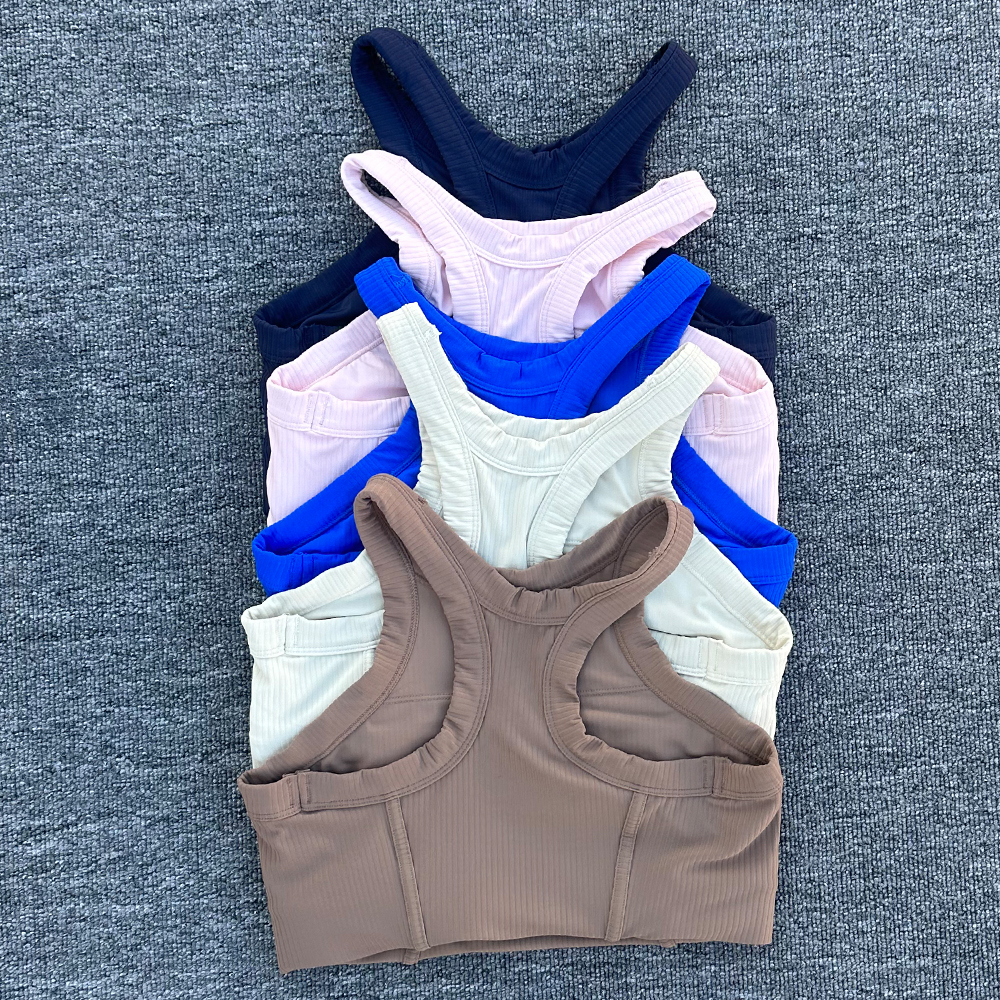 Women Yoga Bra Tank Tops for F - Tank Top Ribbed avis et prix