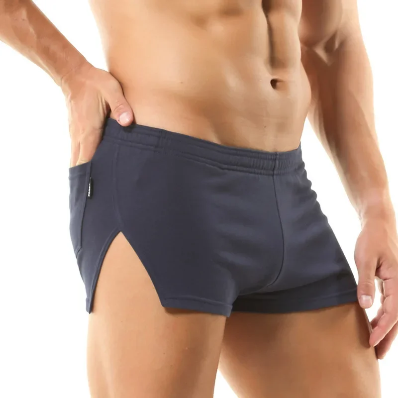 Men's Casual Shorts Solid Colo - Trunk Breathable Men avis et prix