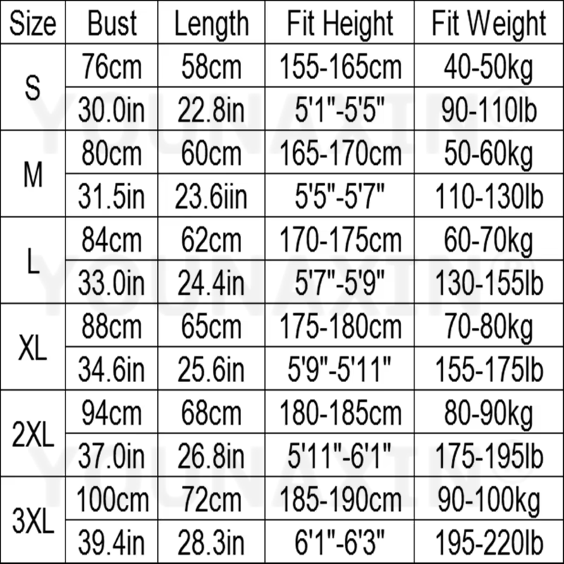 YOUNAXIN Unisex Sleeveless Com - Base Layer Top avis et prix