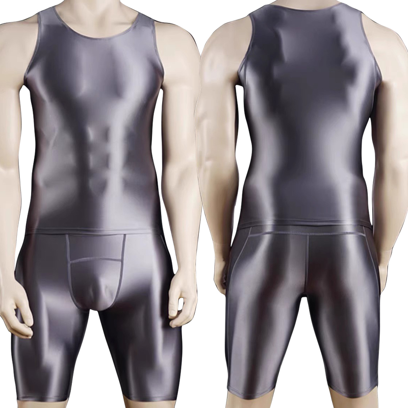 Men Thin Fitness vest Tights s - Compression Shorts Athletes avis et prix