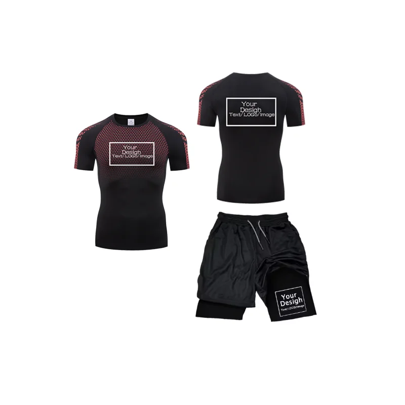 Men's Custom Printed Compressi - Compression Shorts Athletes avis et prix