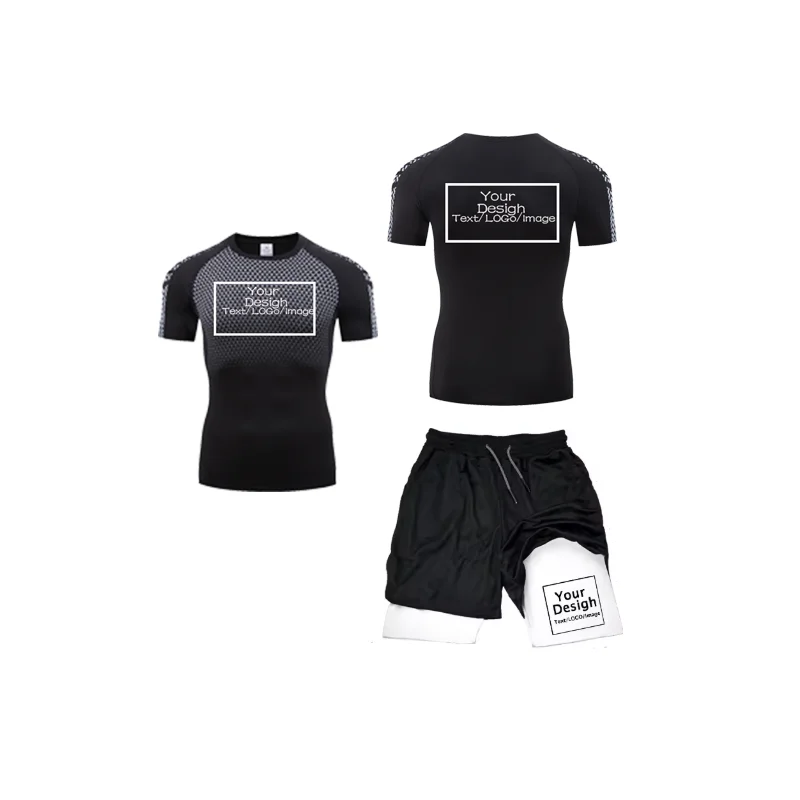 Men's Custom Printed Compressi - Compression Shorts Athletes avis et prix