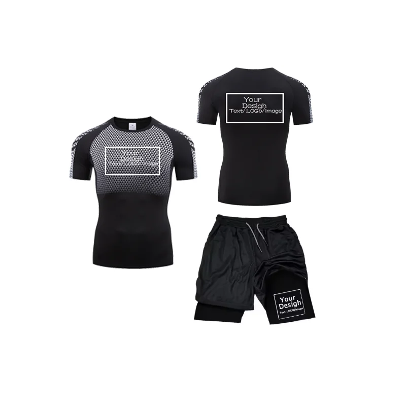 Men's Custom Printed Compressi - Compression Shorts Athletes avis et prix