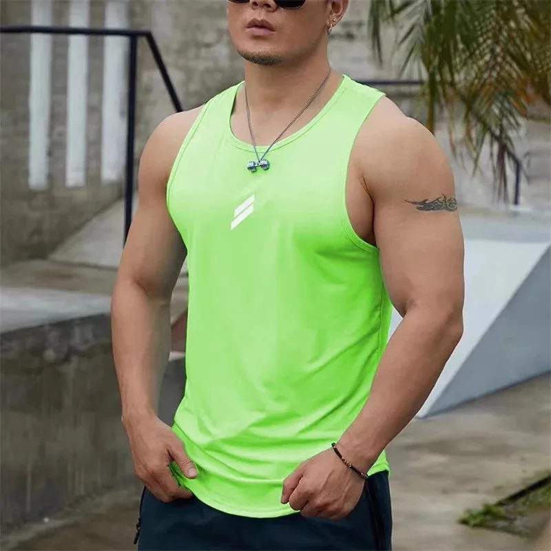 2026 Summer Men's tank top Cas - Undershirt Crew Neck avis et prix