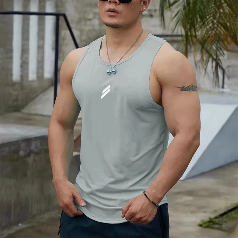 2026 Summer Men's tank top Cas - Undershirt Crew Neck avis et prix