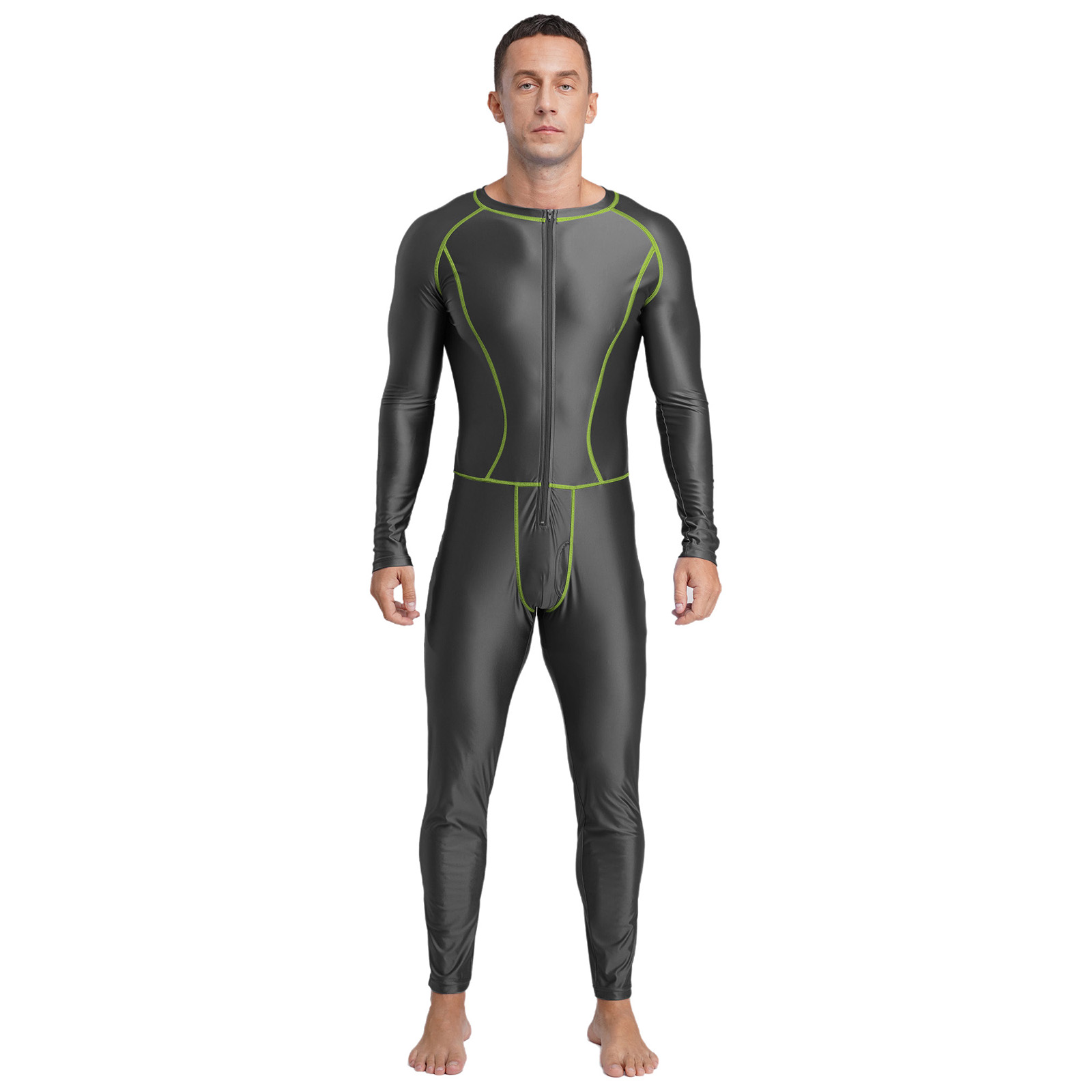 Swimwear Mens Swimsuit Glossy  - Compression Long Pant avis et prix