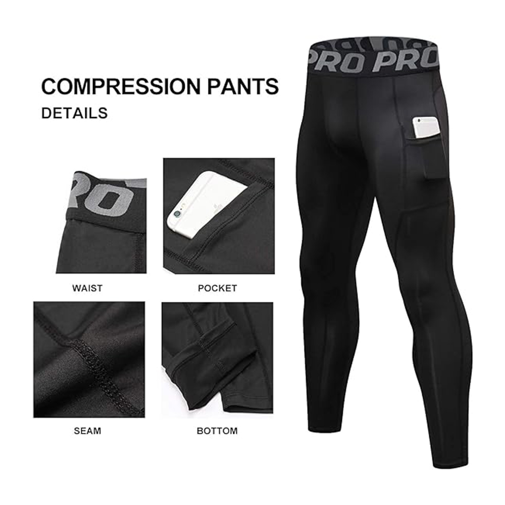 Men's Compression Pants Long J - Compression Long Pant avis et prix