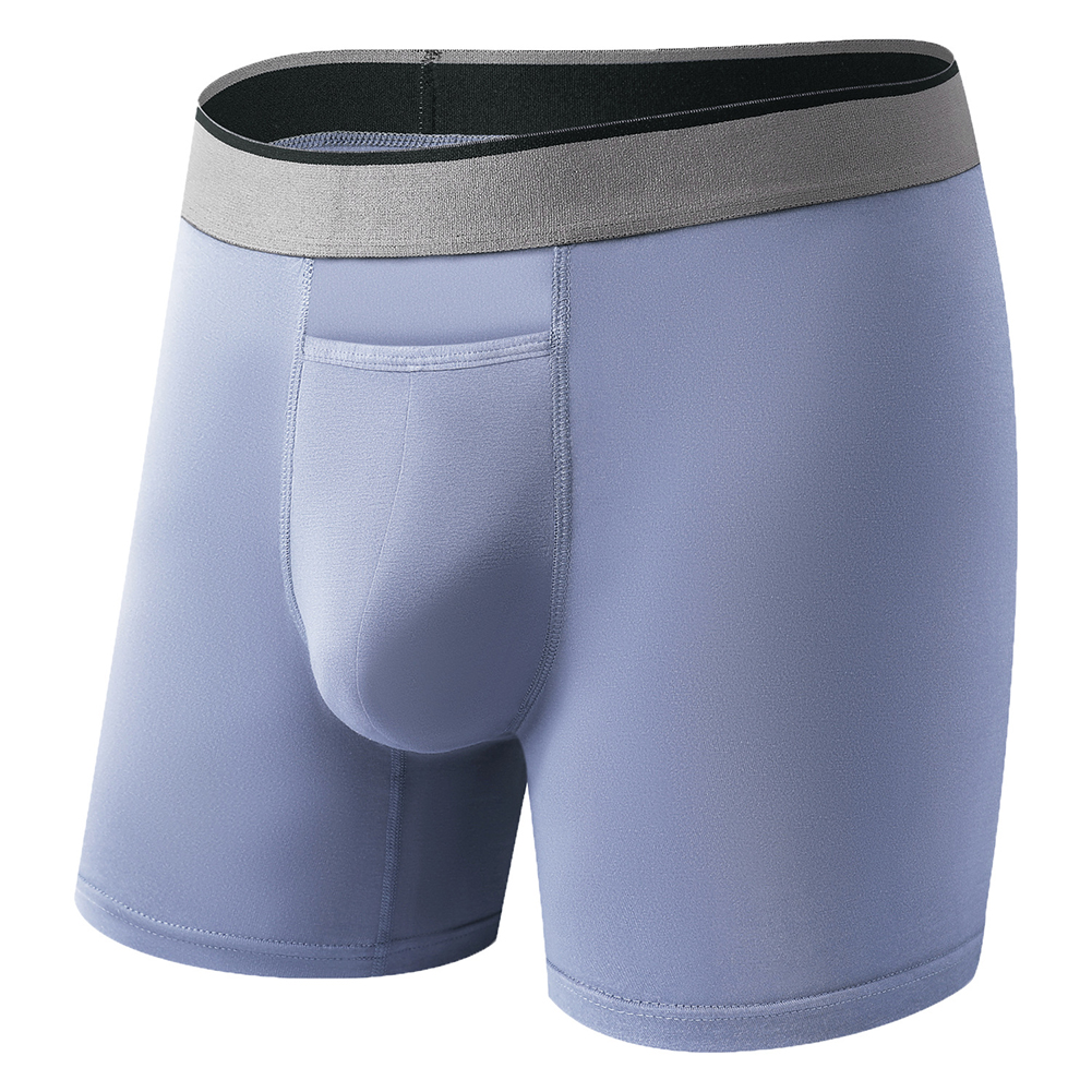 1pc Men Long Leg Shorts Soft U - Long Leg Trunk Men avis et prix