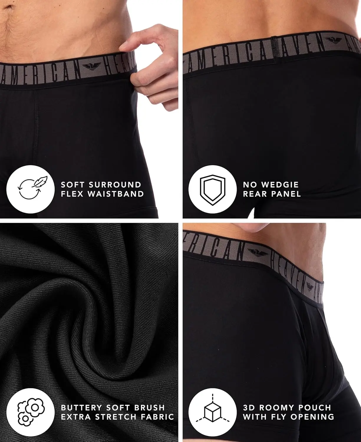 Men's Underwear Trunks | Ultra - Boxer Brief Pack Cotton avis et prix