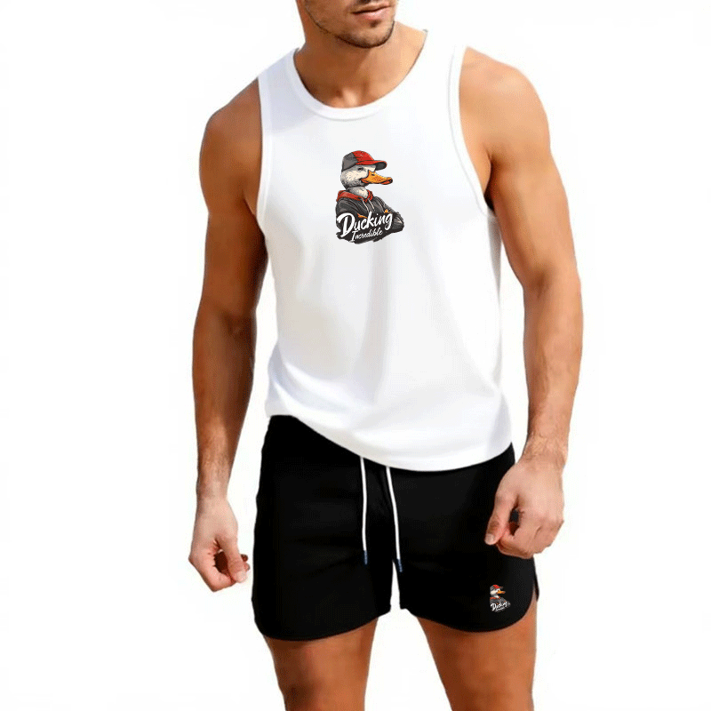 Fitness loose men tank top  sl - Sleeveless Undershirt avis et prix