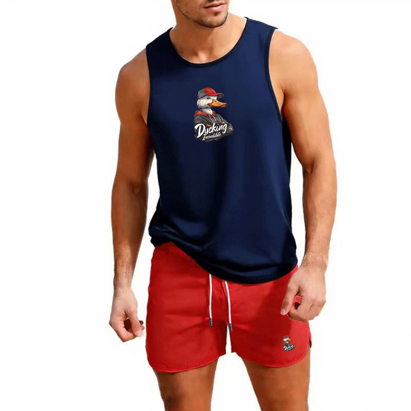 Fitness loose men tank top  sl - Sleeveless Undershirt avis et prix