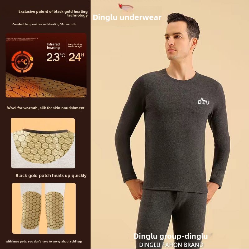 Deer Black Gold Graphene Self- - Thermal Long John avis et prix