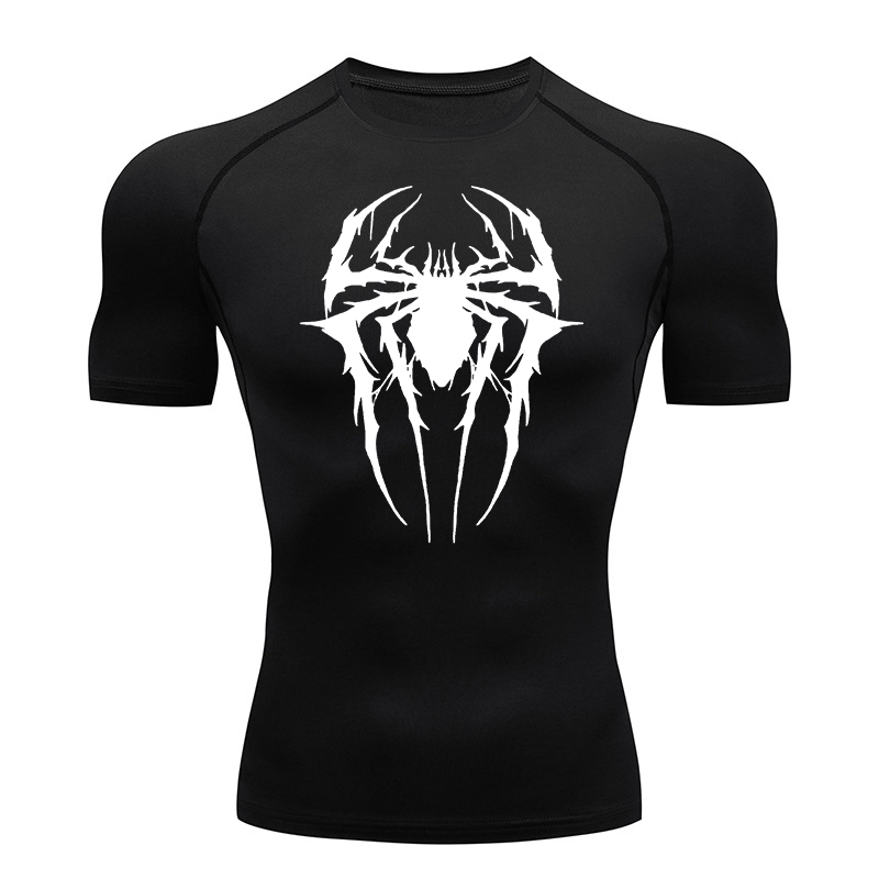 Spider Graphic Compression Shi - Base Layer Top avis et prix