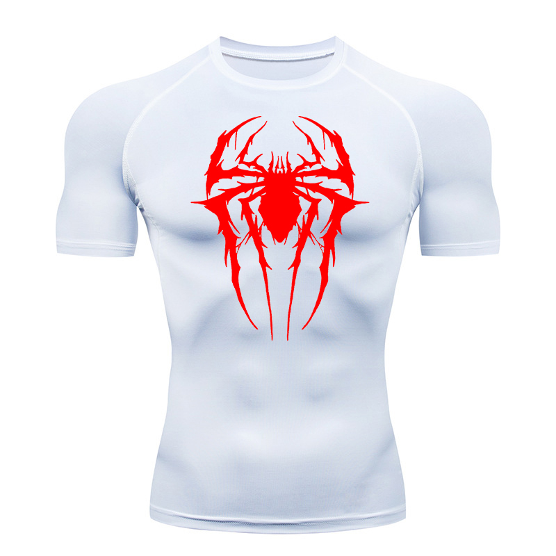 Spider Graphic Compression Shi - Base Layer Top avis et prix