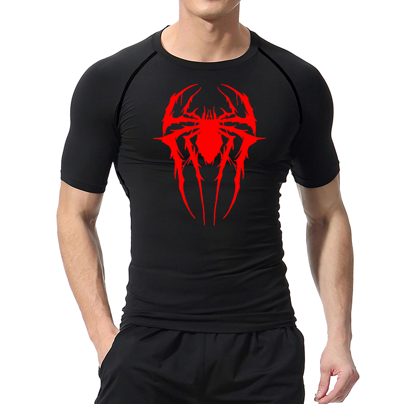 Spider Graphic Compression Shi - Base Layer Top avis et prix
