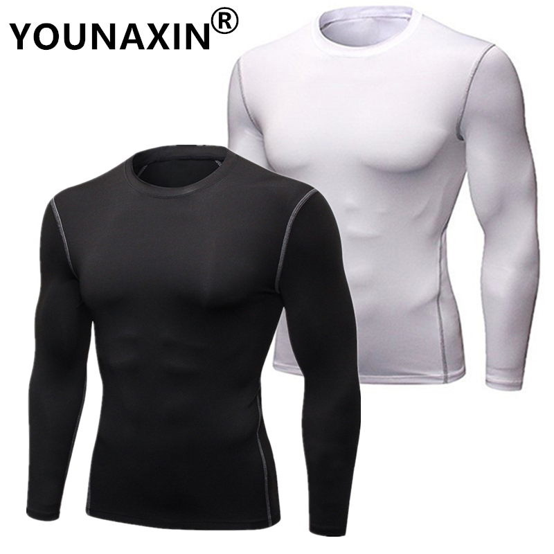 Men's Running Sports Long Slee - T Shirt Tight Fit avis et prix