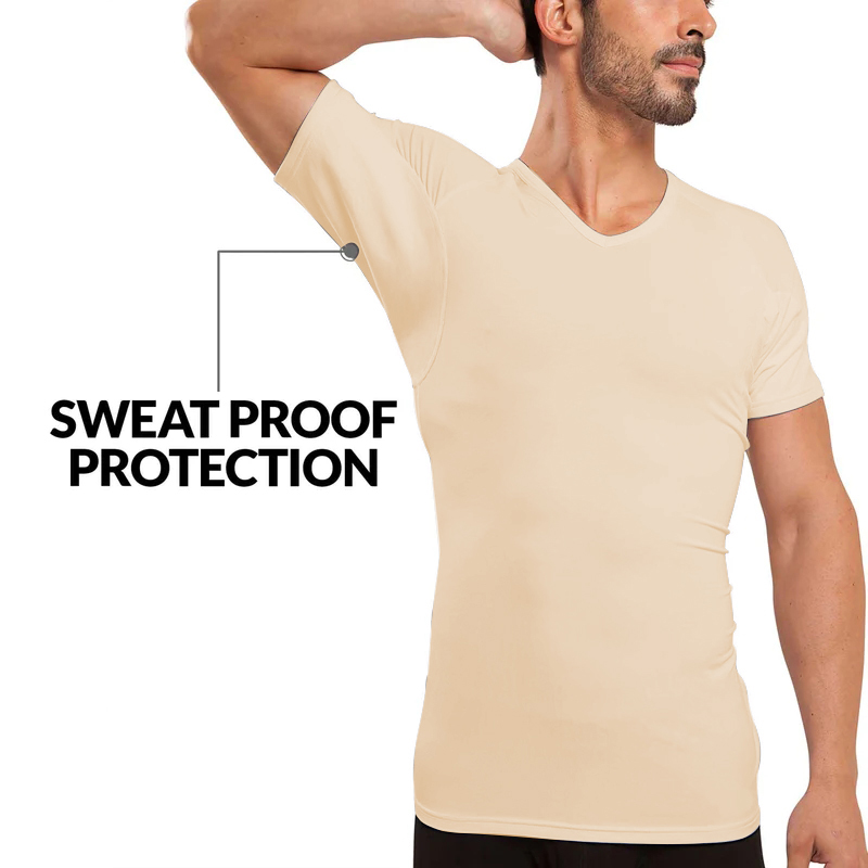 Men Undershirts Anti-transpira - Undershirt Crew Neck avis et prix