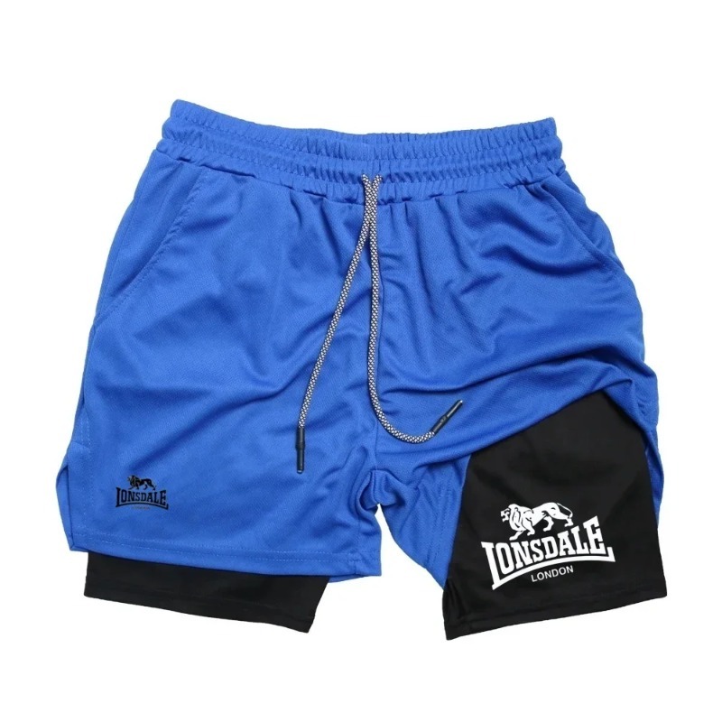 2in1 Running Shorts for Men Gy - Compression Shorts Athletes avis et prix