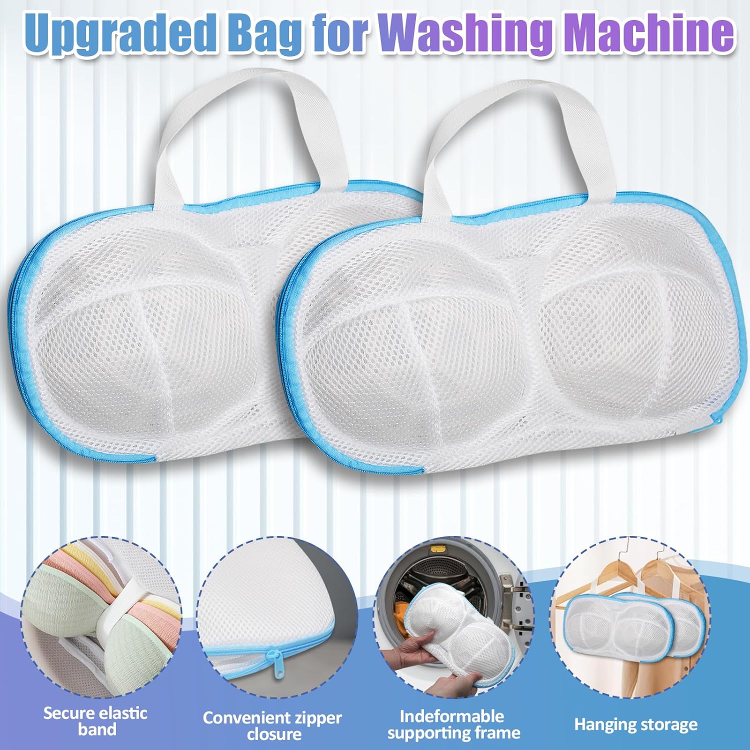 2-Pack Bra Wash Bags- Non-Defo - Multi Pack Underwear avis et prix
