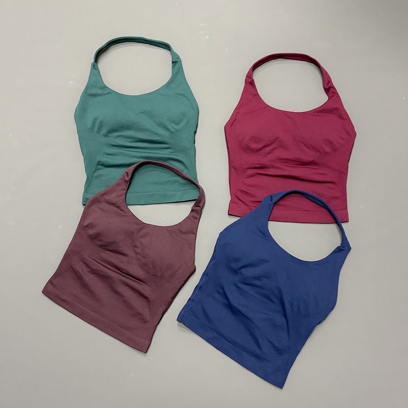 Women Halter Neck Sports Top S - Suspender Tank Top avis et prix