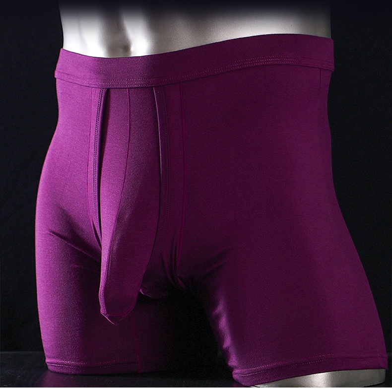 2PCS Mens Long Legs Underwear  - Long Leg Trunk Men avis et prix