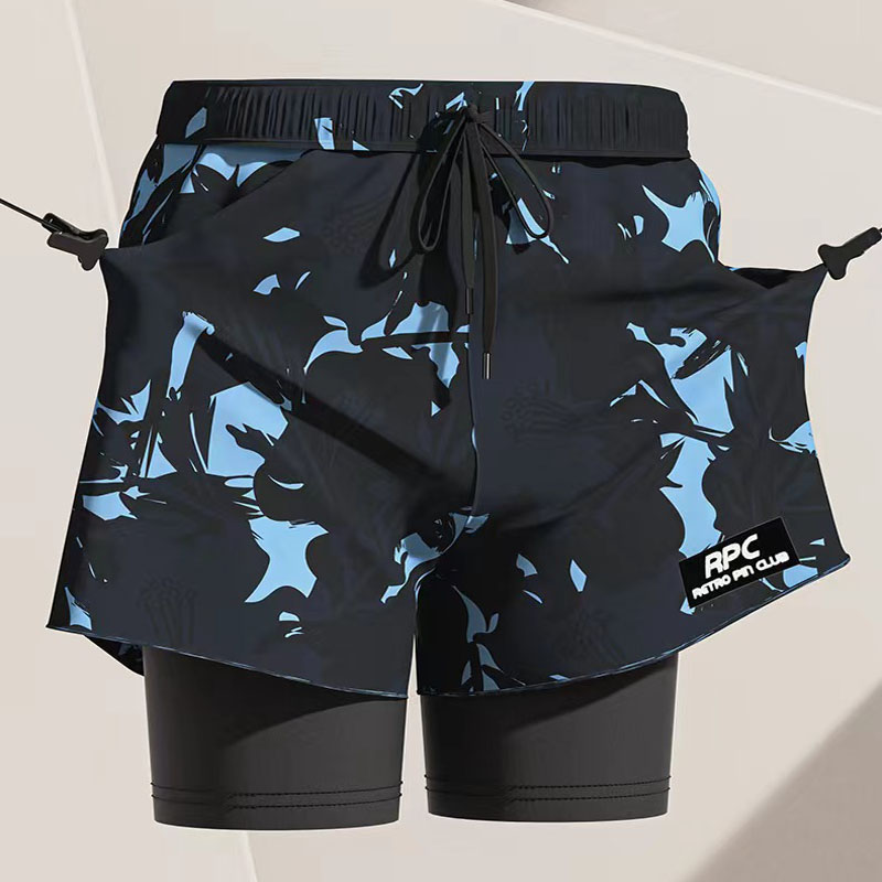 Swimming Trunks Adult Double L - Trunk Breathable Men avis et prix