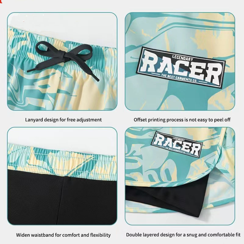 Swimming Trunks Adult Double L - Trunk Breathable Men avis et prix