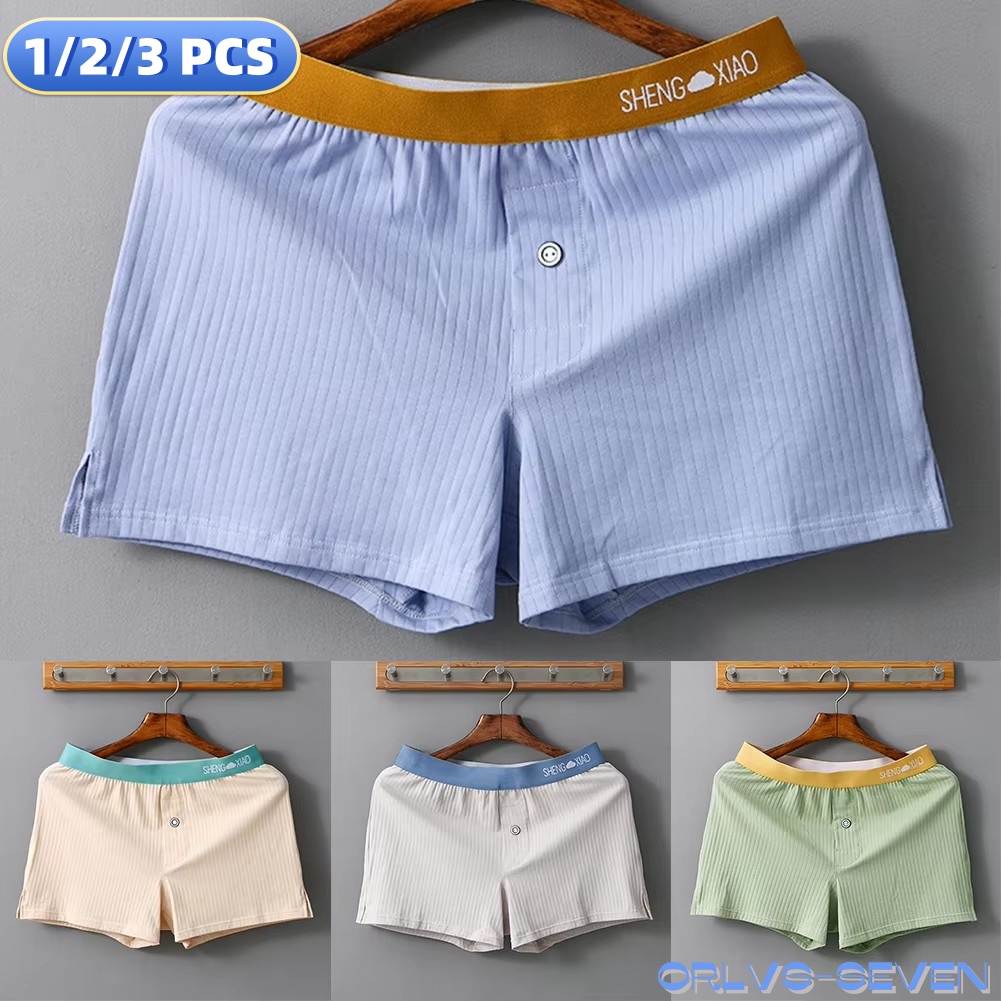 1/2/3 PCS Men's Panties Cotton - Boxer Shorts Modal avis et prix