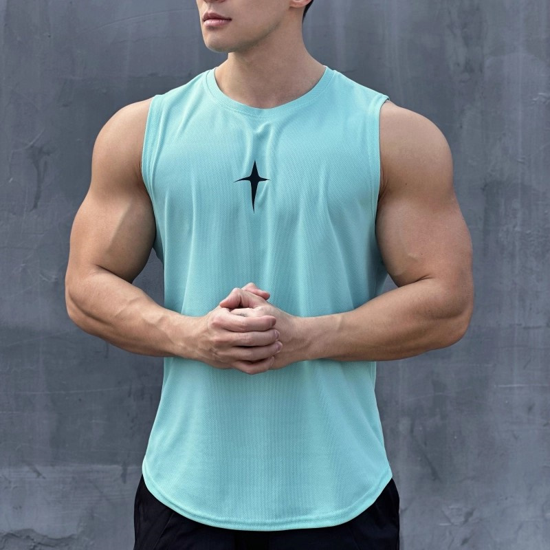 summer Sleeveless vest outdoor - Undershirt Crew Neck avis et prix