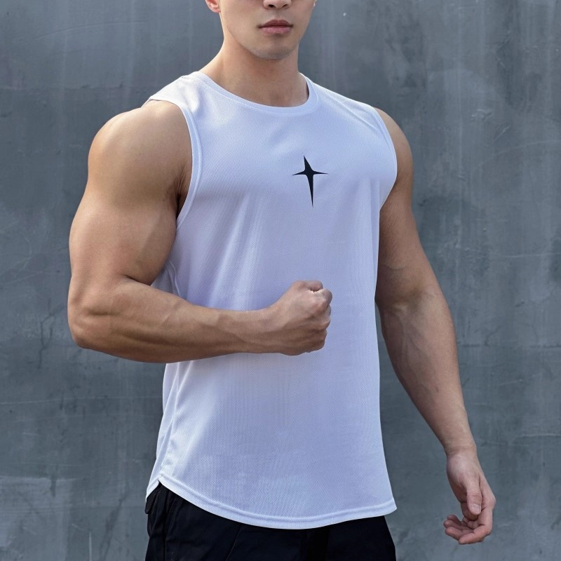 summer Sleeveless vest outdoor - Undershirt Crew Neck avis et prix