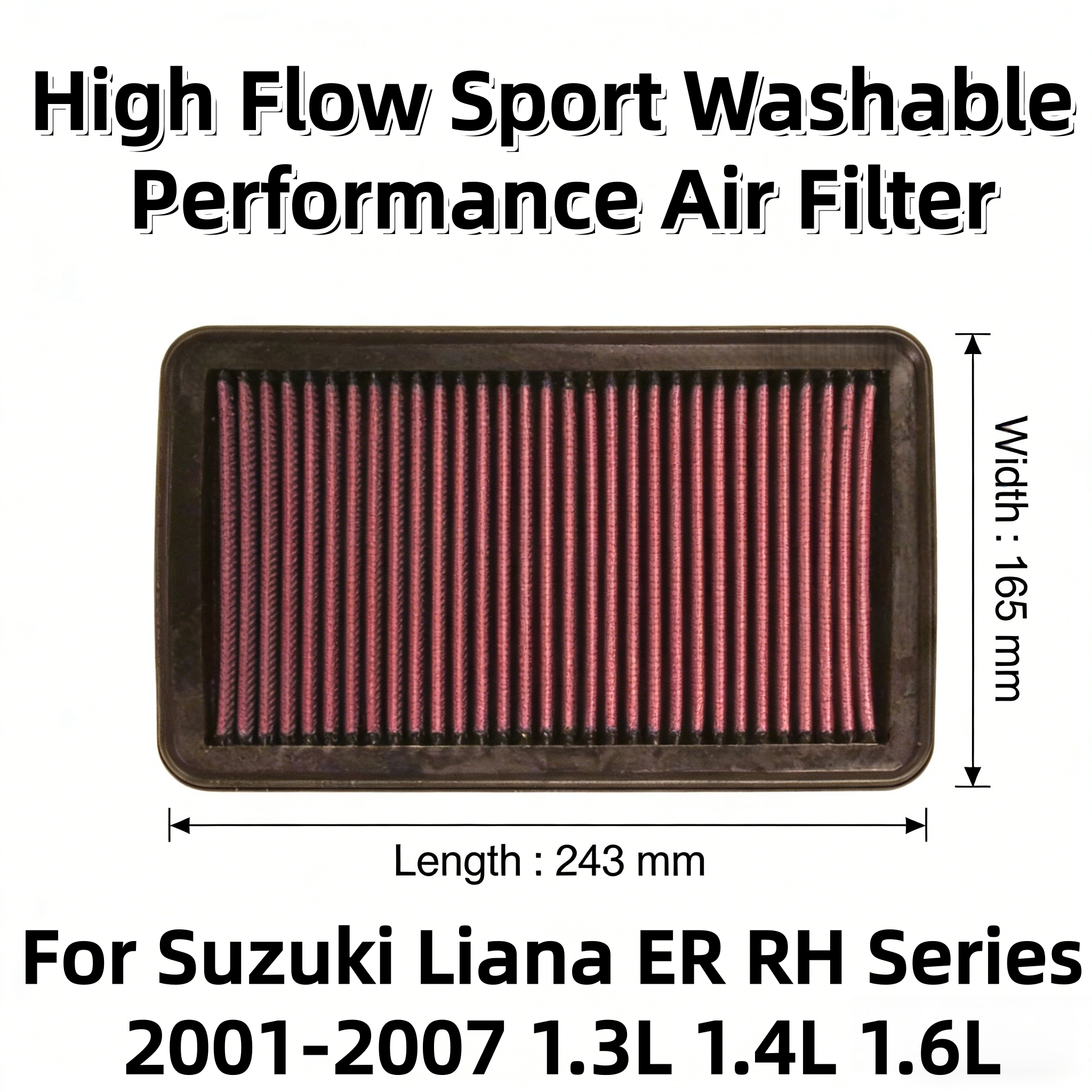 For Suzuki Liana ER RH Series  - Performance Boxer Sport avis et prix
