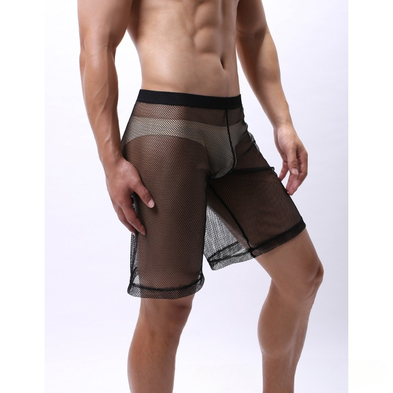 Low Rise Mesh Erotic Underwear - Pouch Boxer Pouch avis et prix