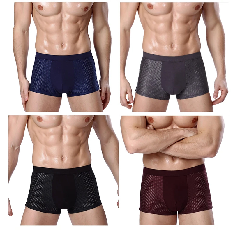 L-8XL Plus Banboo Fiber Men Un - Boxer Shorts Modal avis et prix