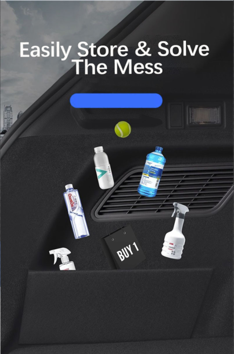 Car Trunk Storage Partition Fo - Bamboo Fiber Trunk avis et prix