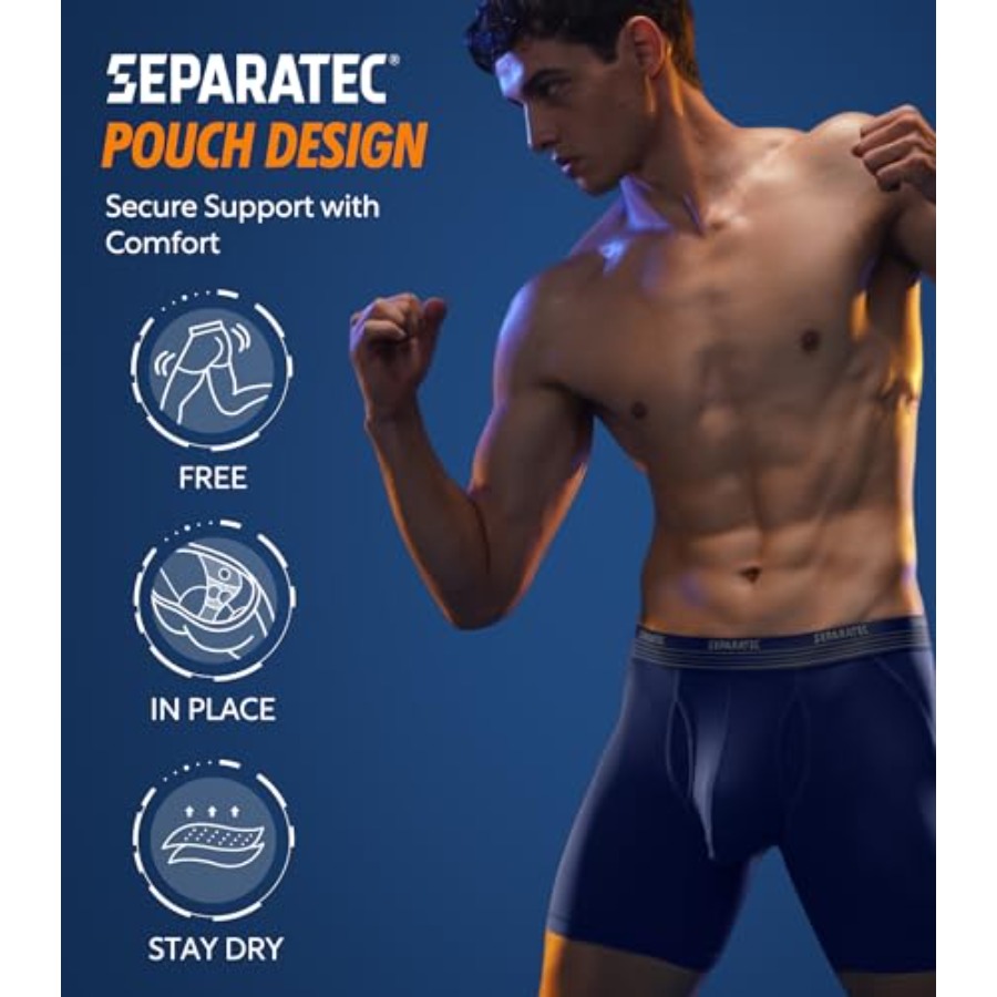 Separatec Mens Underwear with  - Performance Boxer Sport avis et prix