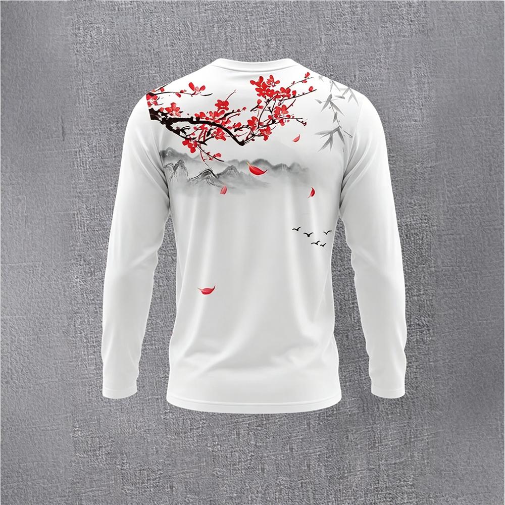 Chinese Style Ink Plum Blossom - Base Layer Top avis et prix