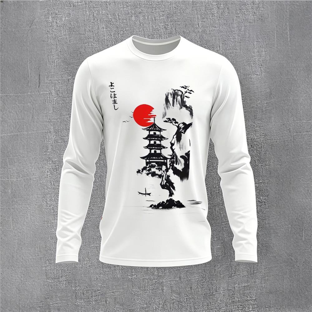 Chinese Style Ink Plum Blossom - Base Layer Top avis et prix