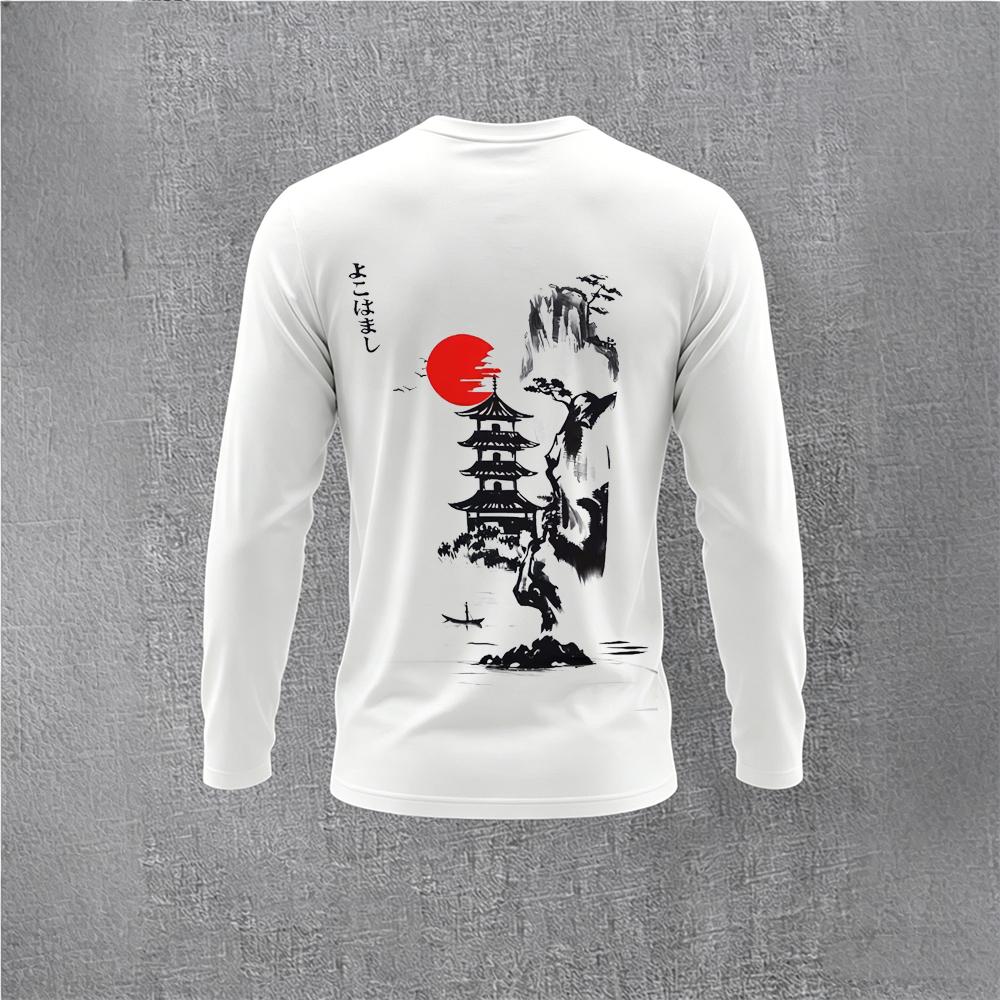 Chinese Style Ink Plum Blossom - Base Layer Top avis et prix